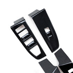 SHFT BMW G90/G99 M5 & G60/G61 5 Series Interior Window Switch Trim Set In Gloss Carbon Fibre