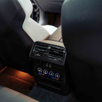 SHFT BMW G90/G99 M5 & G60/G61 5 Series Rear Interior Vent Surround In Gloss Carbon Fibre