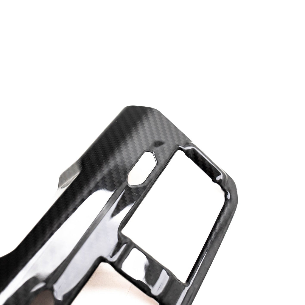 SHFT BMW G90/G99 M5 & G60/G61 5 Series Rear Interior Vent Surround In Gloss Carbon Fibre