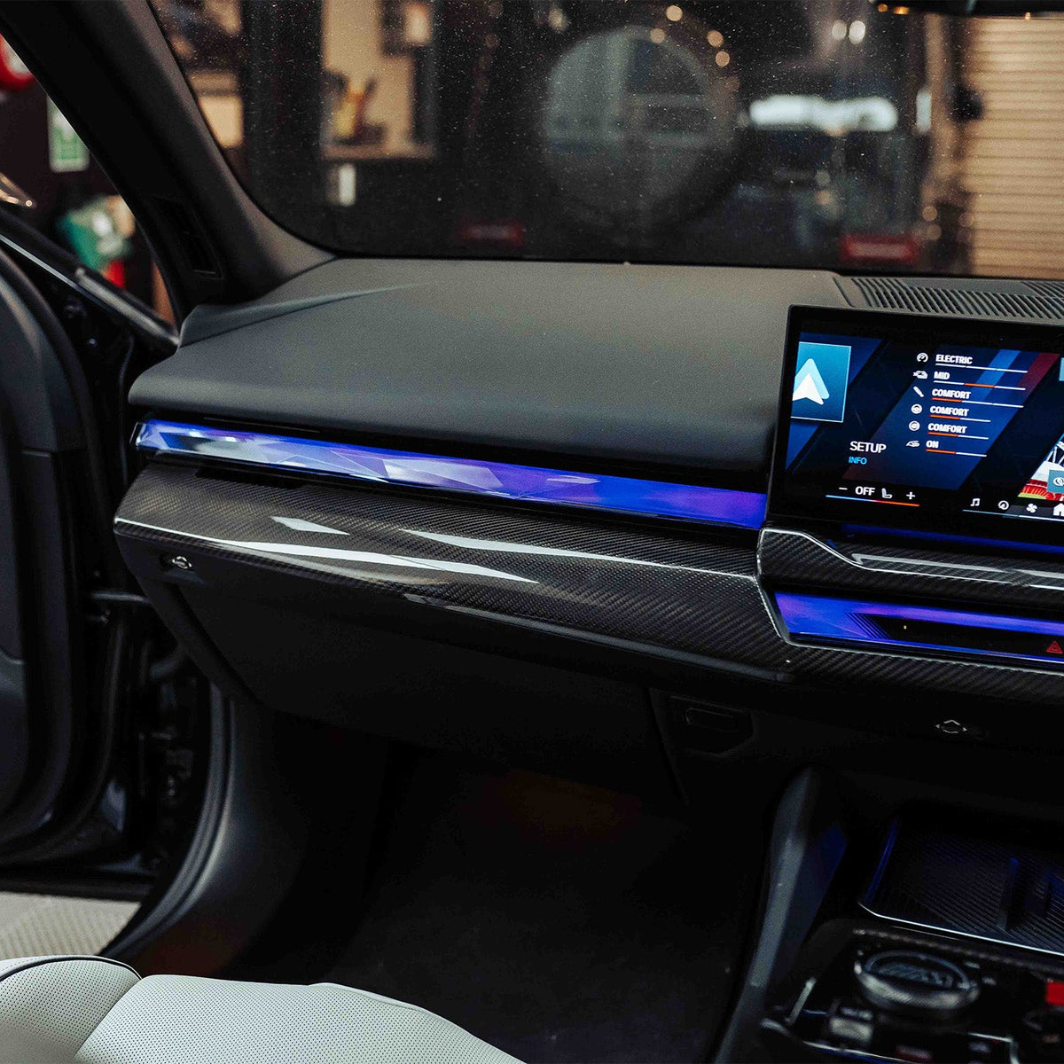 SHFT BMW G90/G99 M5 & G60/G61 5 Series Full Interior Kit In Gloss Carbon Fibre