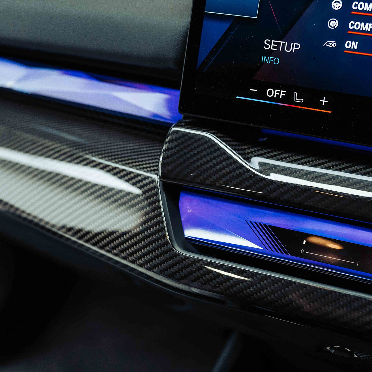 SHFT BMW G90/G99 M5 & G60/G61 5 Series Full Interior Kit In Gloss Carbon Fibre