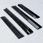 Side Skirt Splitters 2 Piece In Gloss Black For Audi Q8 S-Line 2018 On