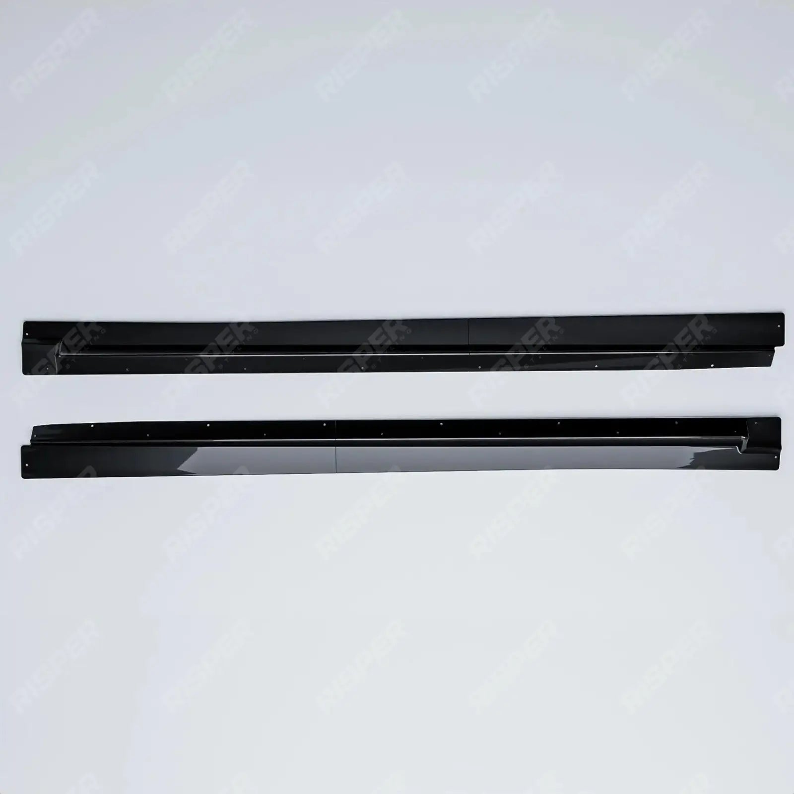 Side Skirt Splitters 2 Piece In Gloss Black For Audi Q8 S-Line 2018 On
