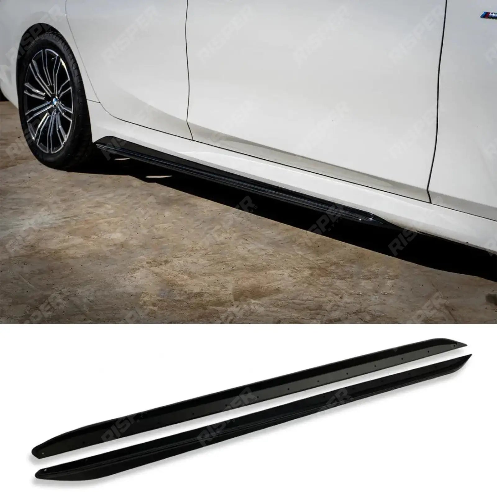 Side Skirt Splitters Carbon Look For BMW 3 Series G20 G21 M Sport
