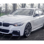 Side Skirt Splitters Carbon Style For BMW 3 Series F30 F35 M Sport