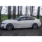 Side Skirt Splitters Carbon Style For BMW 3 Series F30 F35 M Sport