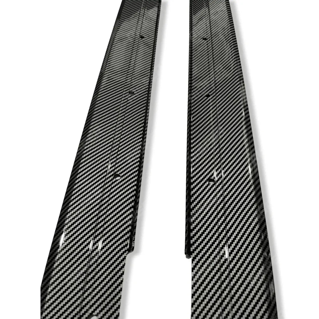 Side Skirt Splitters Carbon Style For BMW 3 Series F30 F35 M Sport
