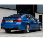 Side Skirt Splitters Gloss Black For BMW 3 Series F30 F35 M Sport