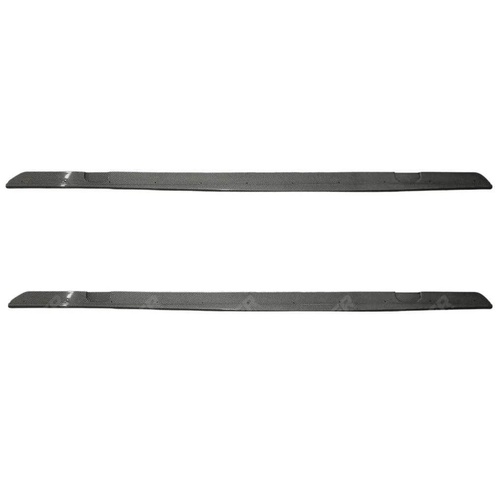 Side Skirt Splitters In Carbon Look For Bmw 2 Series F22 M Sport 2014-2021