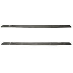 Side Skirt Splitters In Carbon Look For Bmw 2 Series F22 M Sport 2014-2021