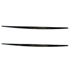 Side Skirt Splitters In Gloss Black For Bmw 1 Series F20 M Sport 2011-2019