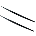 Side Skirt Splitters In Gloss Black For Bmw 1 Series F20 M Sport 2011-2019