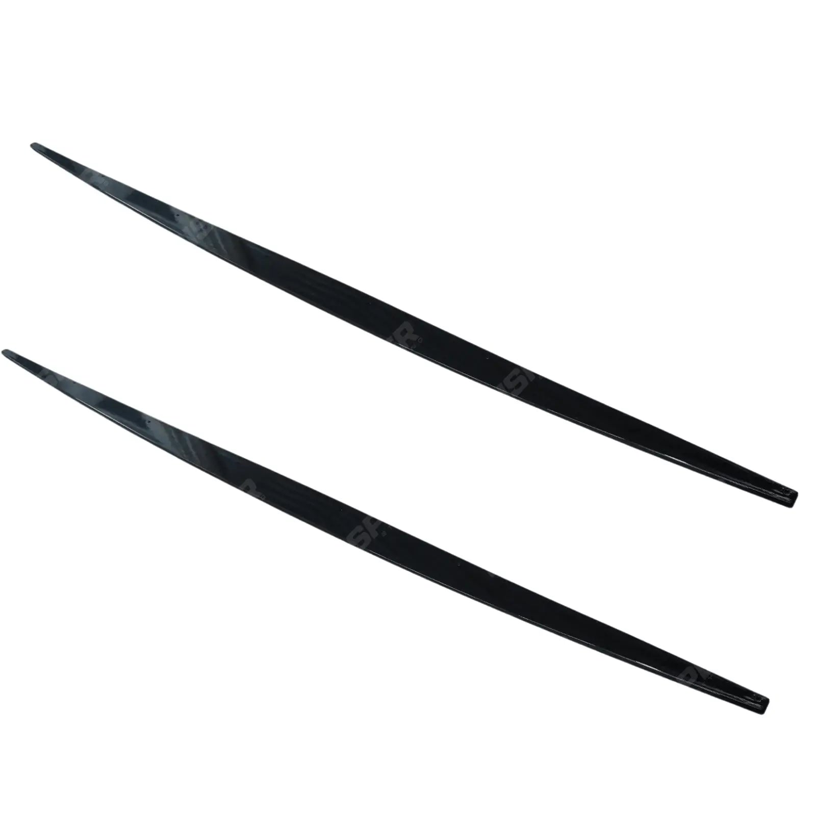 Side Skirt Splitters In Gloss Black For Bmw 1 Series F20 M Sport 2011-2019