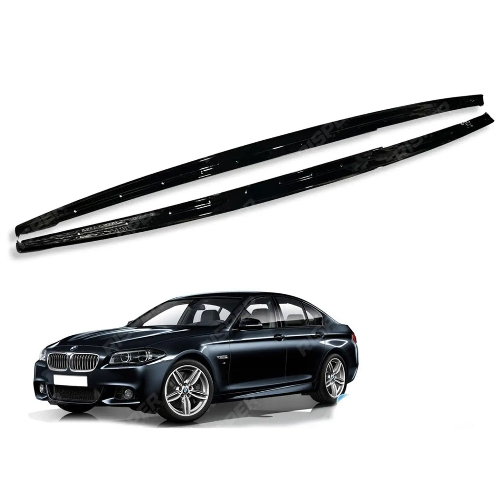 Side Skirt Splitters in Gloss Black For BMW 5 Series M Sport F10 F18