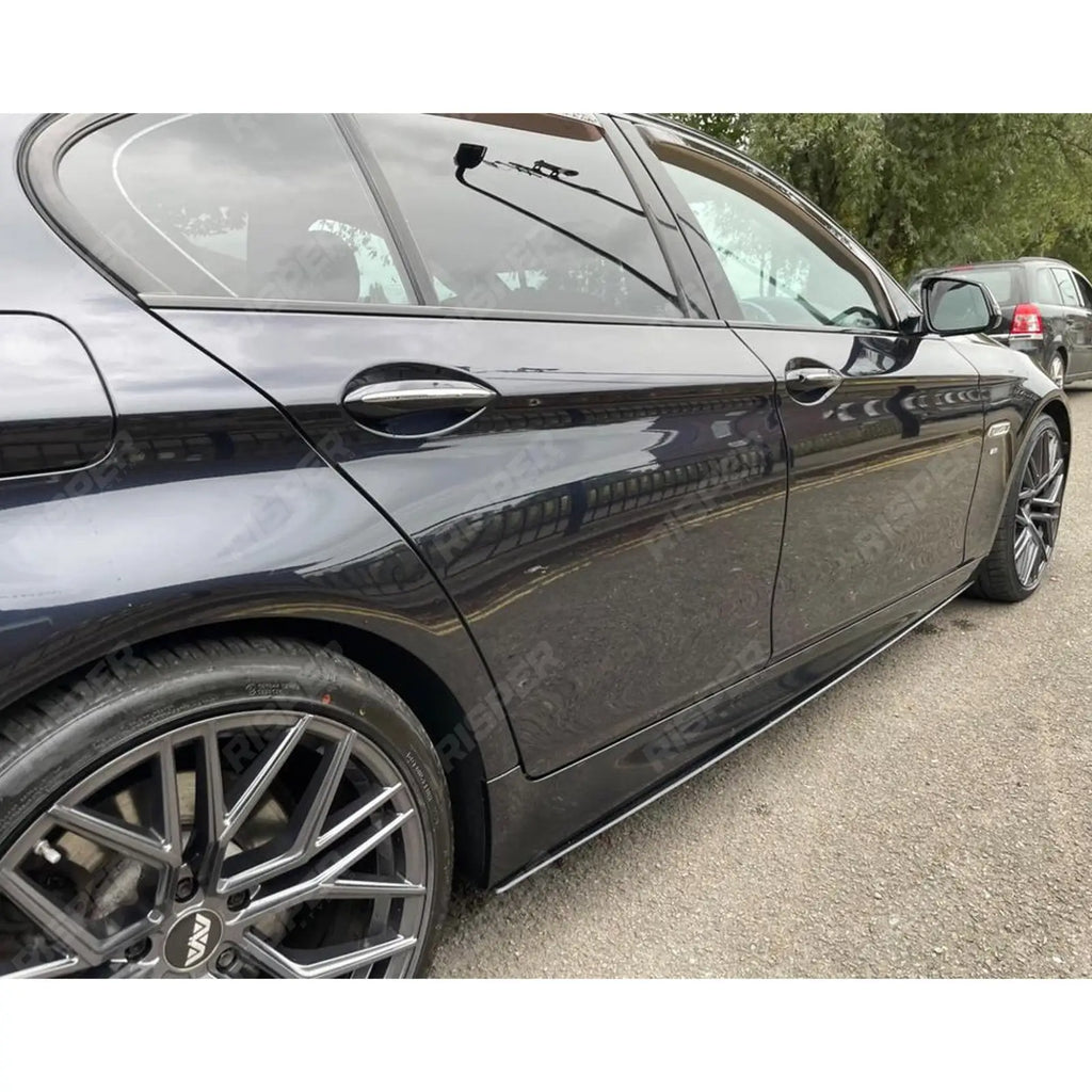 Side Skirt Splitters in Gloss Black For BMW 5 Series M Sport F10 F18