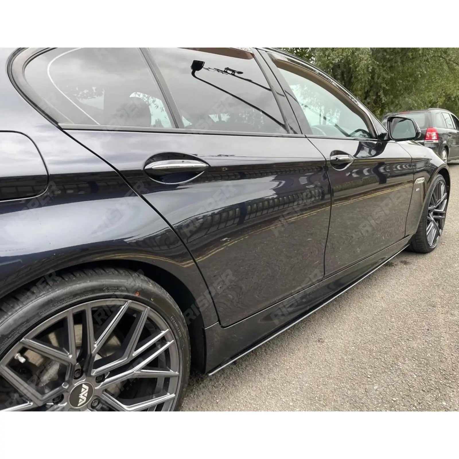 Side Skirt Splitters in Gloss Black For BMW 5 Series M Sport F10 F18