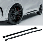 Side Skirt Splitters In Gloss Black For Ford Puma ST Line & ST Line X 2019+