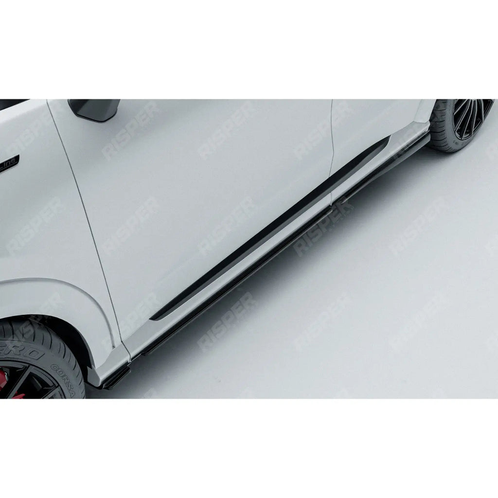 Side Skirt Splitters In Gloss Black For Ford Puma ST Line & ST Line X 2019+