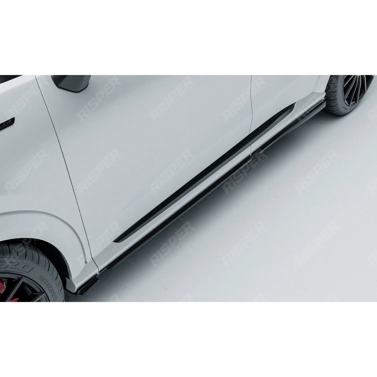 Side Skirt Splitters In Gloss Black For Ford Puma ST Line & ST Line X 2019+