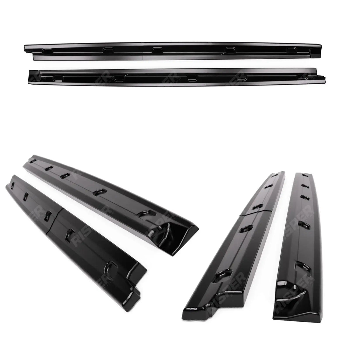 Side Skirt Splitters In Gloss Black For Volkswagen Caddy MK5 2021+