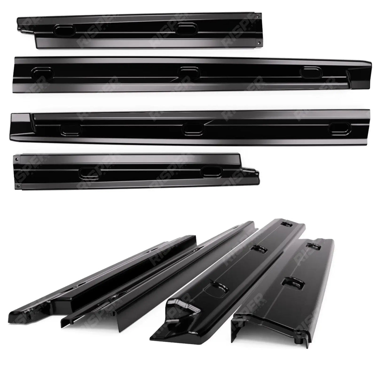 Side Skirt Splitters In Gloss Black For Volkswagen Caddy MK5 2021+