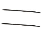 Side Skirt Splitters In Matte Black For Bmw 4 Series G22 M Sport 2020+