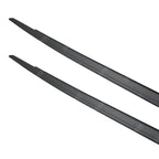 Side Skirt Splitters In Matte Black For Bmw 5 Series F10 M Sport 2009-2017