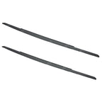 Side Skirt Splitters In Matte Black For Bmw 5 Series F10 M Sport 2009-2017