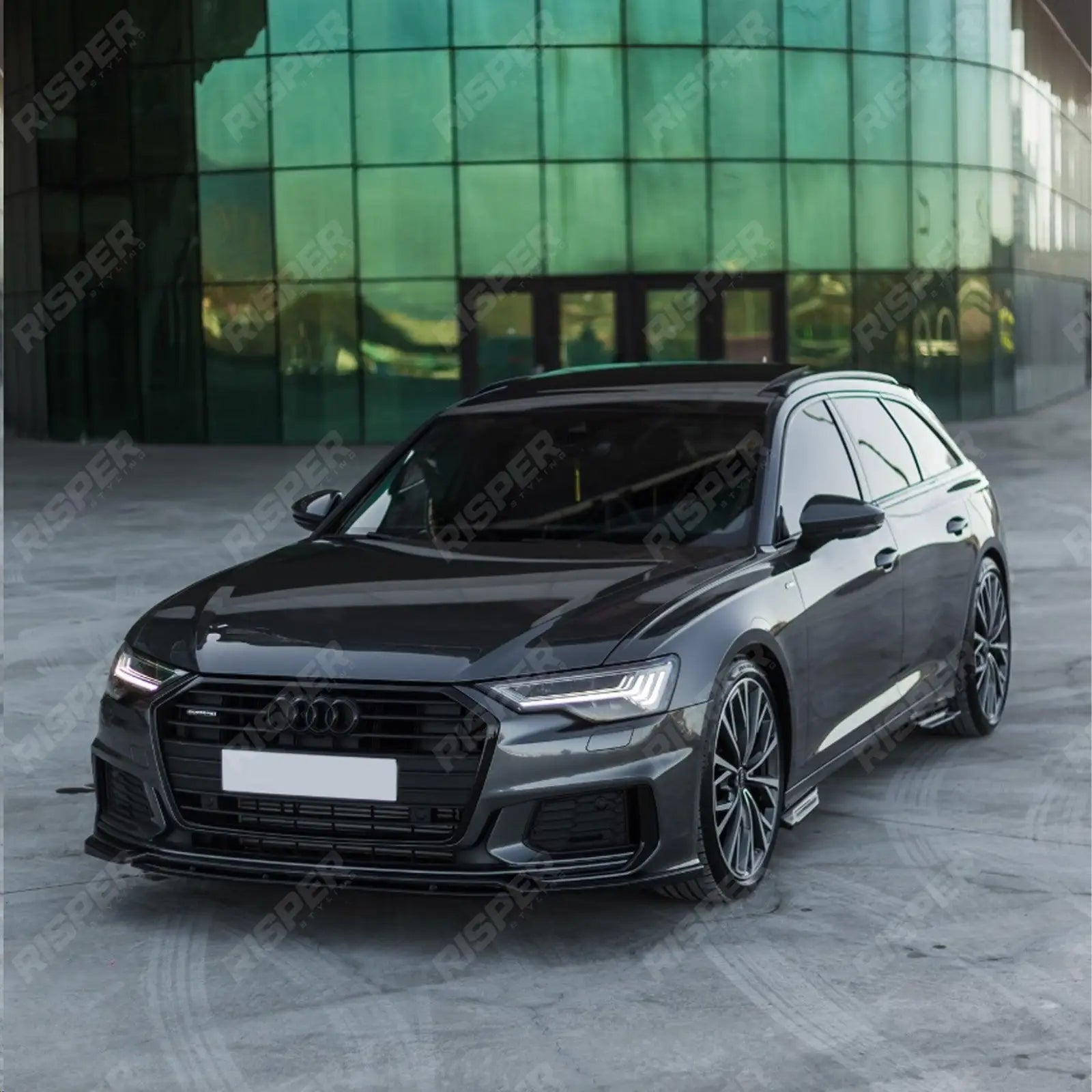 Side Skirts (2PCS) For Audi S6 C8 (Sedan-Avant) 2019+ / Audi A6 C8 S-Line (Sedan-Avant) 2019+