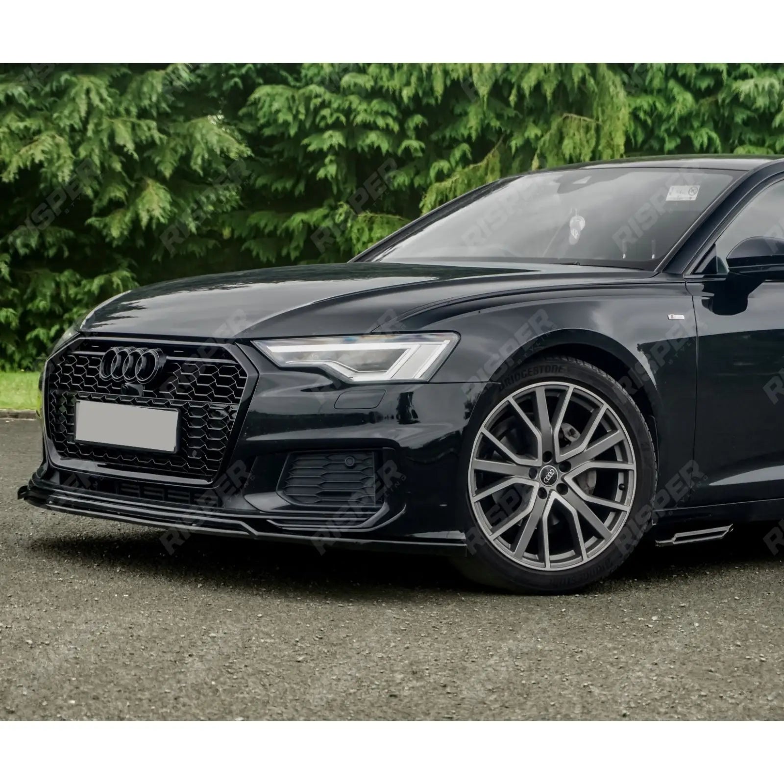 Side Skirts (2PCS) For Audi S6 C8 (Sedan-Avant) 2019+ / Audi A6 C8 S-Line (Sedan-Avant) 2019+