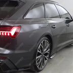 Side Skirts (2PCS) For Audi S6 C8 (Sedan-Avant) 2019+ / Audi A6 C8 S-Line (Sedan-Avant) 2019+