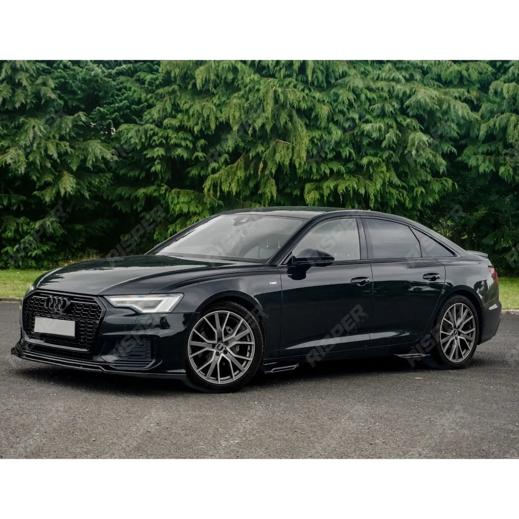 Side Skirts (2PCS) For Audi S6 C8 (Sedan-Avant) 2019+ / Audi A6 C8 S-Line (Sedan-Avant) 2019+