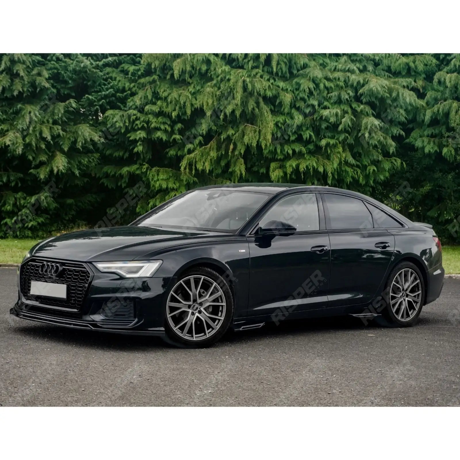 Side Skirts (2PCS) For Audi S6 C8 (Sedan-Avant) 2019+ / Audi A6 C8 S-Line (Sedan-Avant) 2019+