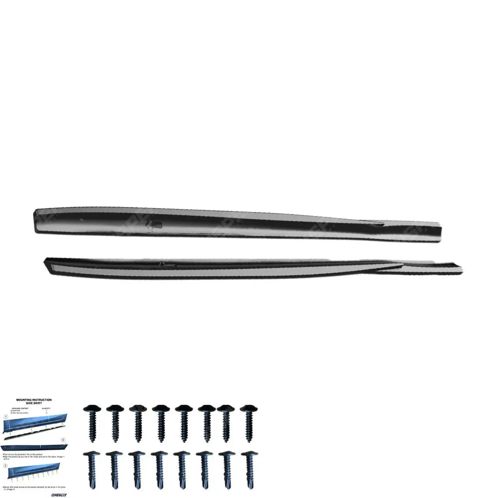 Side Skirts (2PCS) For Ford Focus ST MK3 Hatchback 2010-2014 - Side Skirts / Ford Focus ST MK3 Facelift 2015-2018