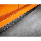 Side Skirts In Carbon Look For Bmw 5 Series G60 2024 On - M Sport
