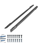 Side Skirts In Gloss Black (2 Pcs) For Audi SQ5 / Q5 S-Line Mk2 Facelift 2020-2024