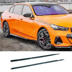 Side Skirts In Gloss Black For BMW 5 Series G60 2024 ON - M Sport