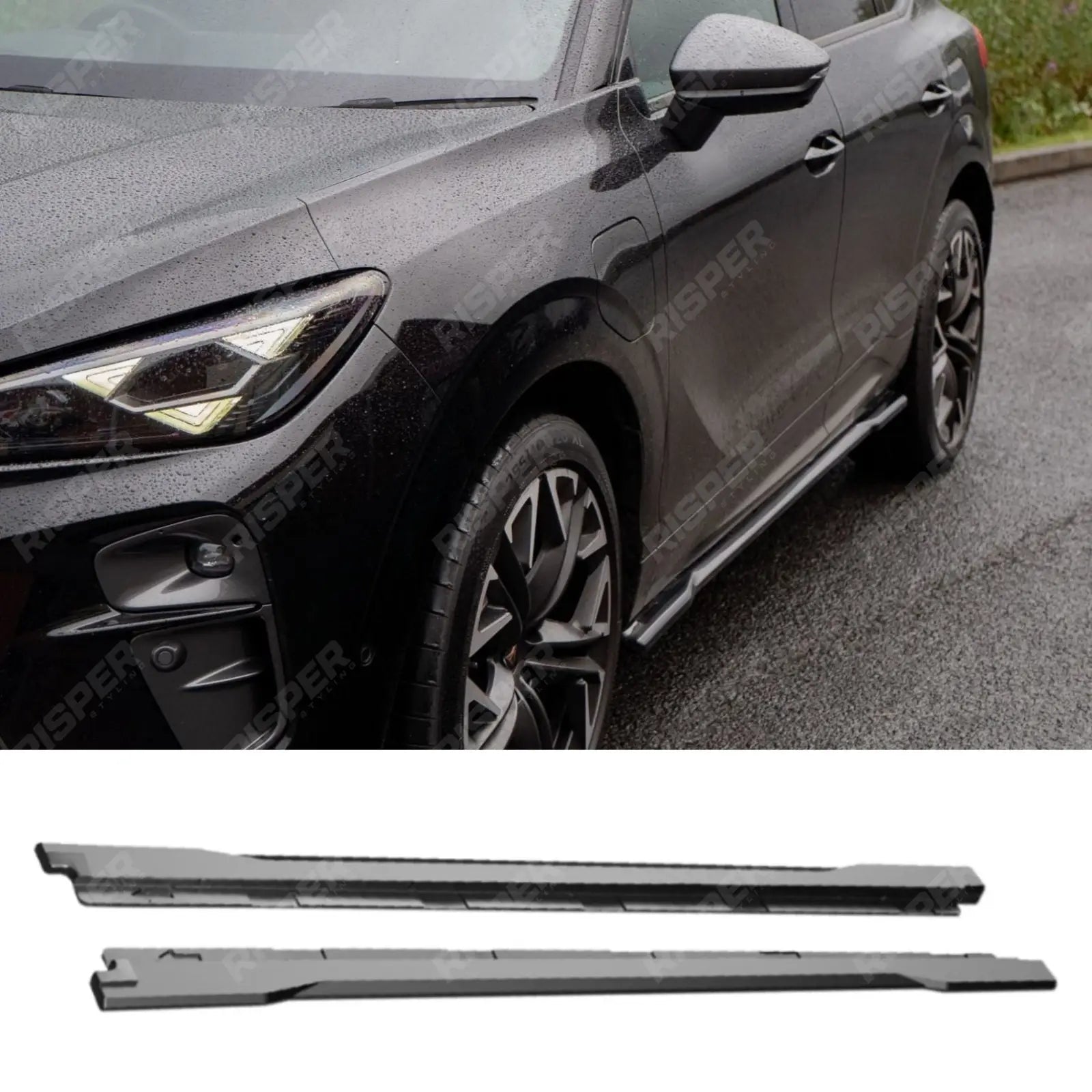 Side Skirts In Gloss Black For Cupra Terramar MK1 2025 On
