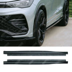 Side Skirts In Gloss Black For VW Tiguan MK3 2024 On