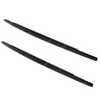 Side Splitters In Matte Black For Bmw 5 Series G30 G38 M Sport 2017+
