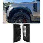 Side Vents in Gloss Black For Land Rover Defender L663 90 / 110 / 130 2020 Onward
