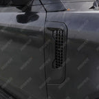 Side Vents in Gloss Black For Land Rover Defender L663 90 / 110 / 130 2020 Onward