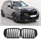 Single Slat Front Grill In Gloss Black For BMW G05 LCI 2023+