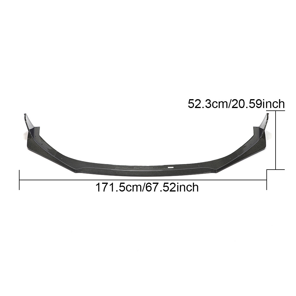 ST Style Carbon Fibre Front Splitter for Toyota GR86 22-Present