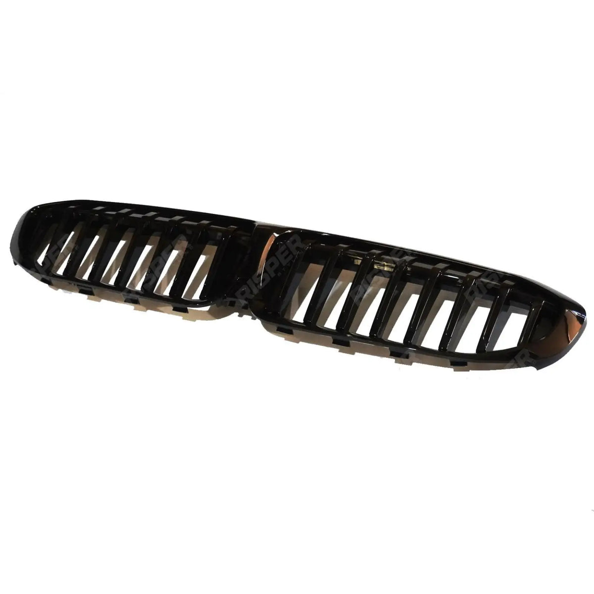 Solid Slat Front Grill In Gloss Black For BMW 3 Series G20/G21 2018-2021 (Pre-LCI)