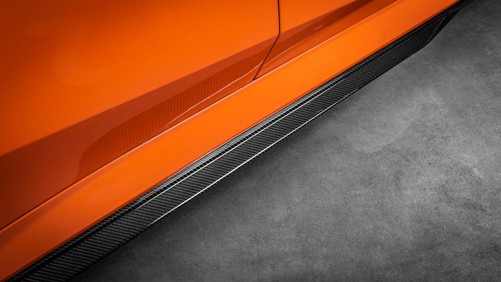 SOOQOO - BMW 5 SERIES G60 2023+ DRY CARBON FIBRE SIDE SKIRTS