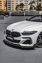 SOOQOO - BMW 8 SERIES G14 CONVERTIBLE DRY CARBON FIBRE FRONT LIP