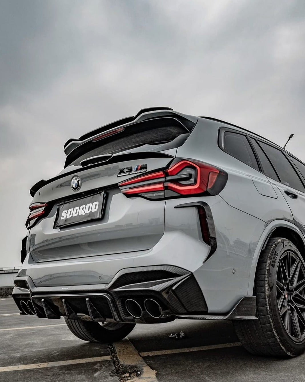 SOOQOO - BMW F97 X3M LCI CARBON FIBRE FULL BODY KIT