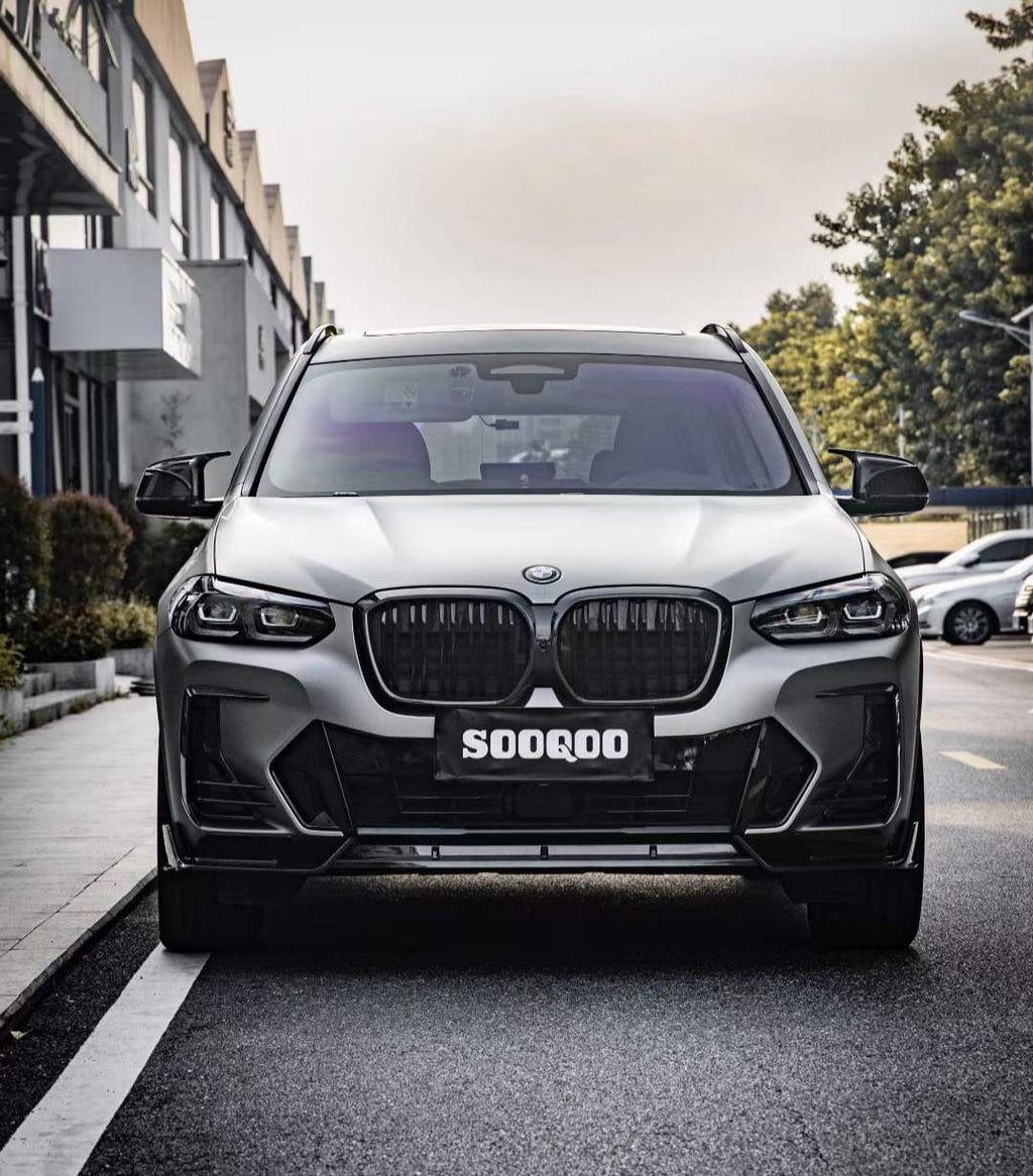 SOOQOO - BMW IX3 G08 DRY CARBON FRONT LIP