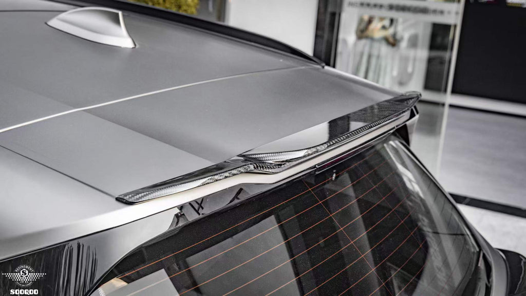 SOOQOO - BMW IX3 G08 DRY CARBON REAR TOP SPOILER